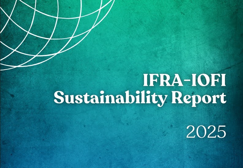 IFRA-IOFI divulgam nova edição do Relatório de Sustentabilidade