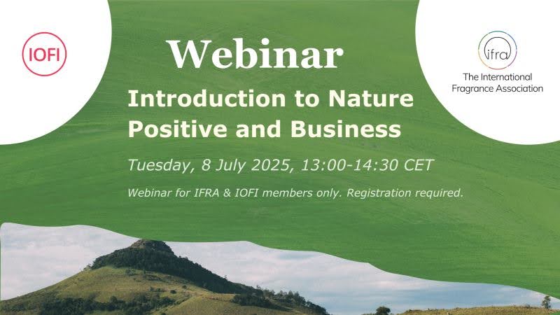 ABIFRA participa de webinar sobre biodiversidade e negócios promovido por IFRA e IOFI