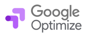 Logo Google Optimize - - ferramenta de CRO